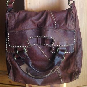 Lucky leather Abbey Road bag